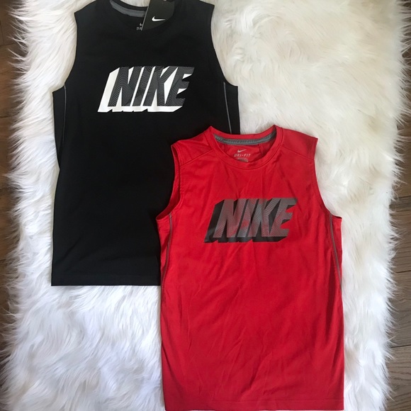 Nike Other - Boys Nike Tank Top Bundle NWT Size M